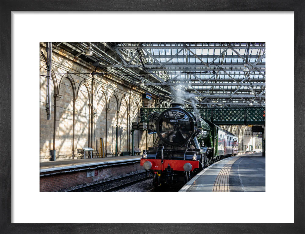 Flying Scotsman at Waverley Station, Edinburgh to celebrate the centenary. - Image 41