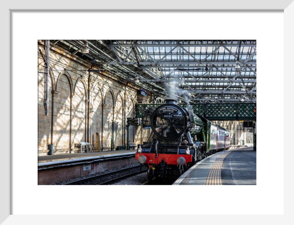 Flying Scotsman at Waverley Station, Edinburgh to celebrate the centenary. - Image 42