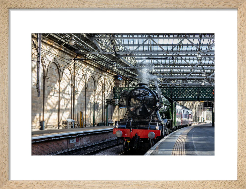 Flying Scotsman at Waverley Station, Edinburgh to celebrate the centenary. - Image 44