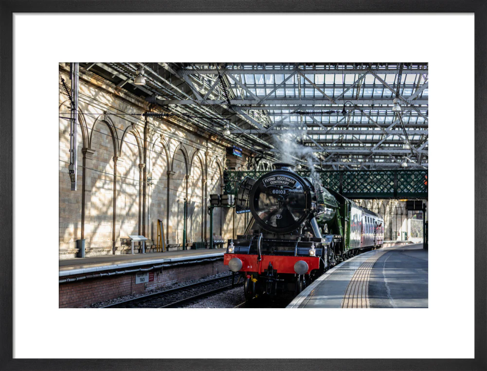 Flying Scotsman at Waverley Station, Edinburgh to celebrate the centenary. - Image 46