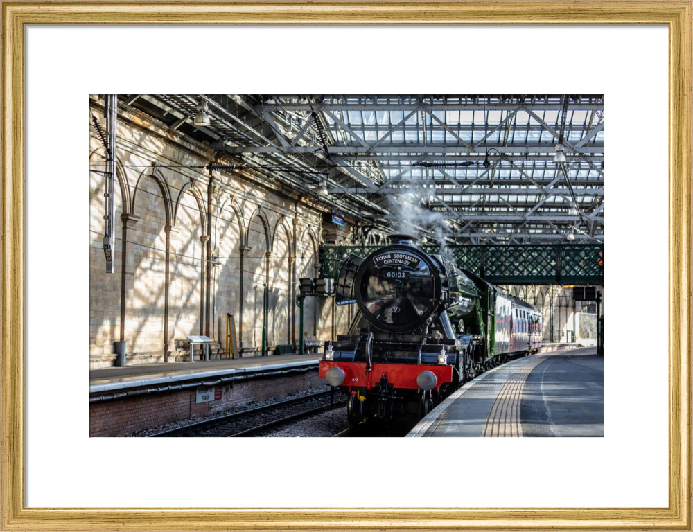 Flying Scotsman at Waverley Station, Edinburgh to celebrate the centenary. - Image 48