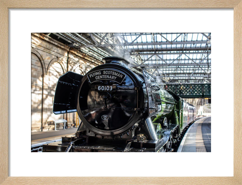 Flying Scotsman at Waverley Station, Edinburgh to celebrate the centenary. - Image 11