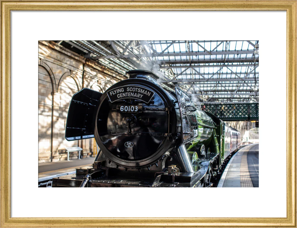 Flying Scotsman at Waverley Station, Edinburgh to celebrate the centenary. - Image 15