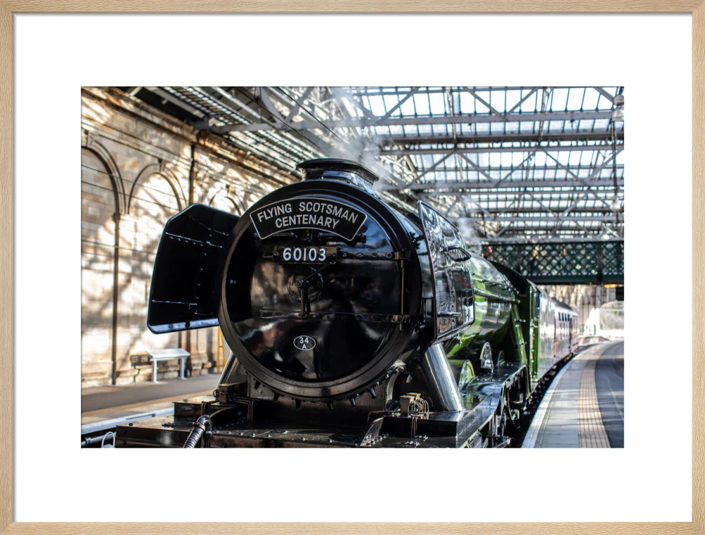 Flying Scotsman at Waverley Station, Edinburgh to celebrate the centenary. - Image 21