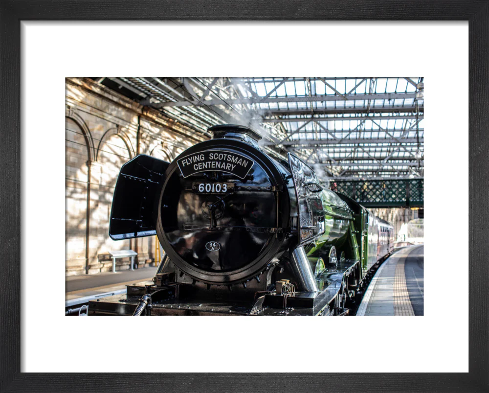 Flying Scotsman at Waverley Station, Edinburgh to celebrate the centenary. - Image 3