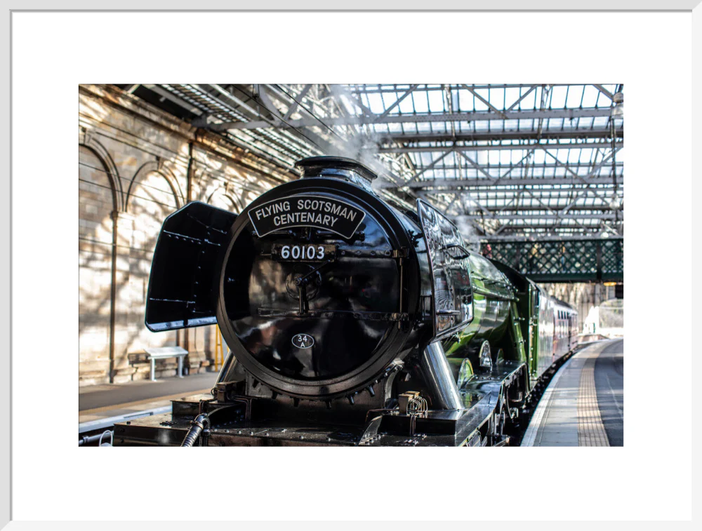 Flying Scotsman at Waverley Station, Edinburgh to celebrate the centenary. - Image 57