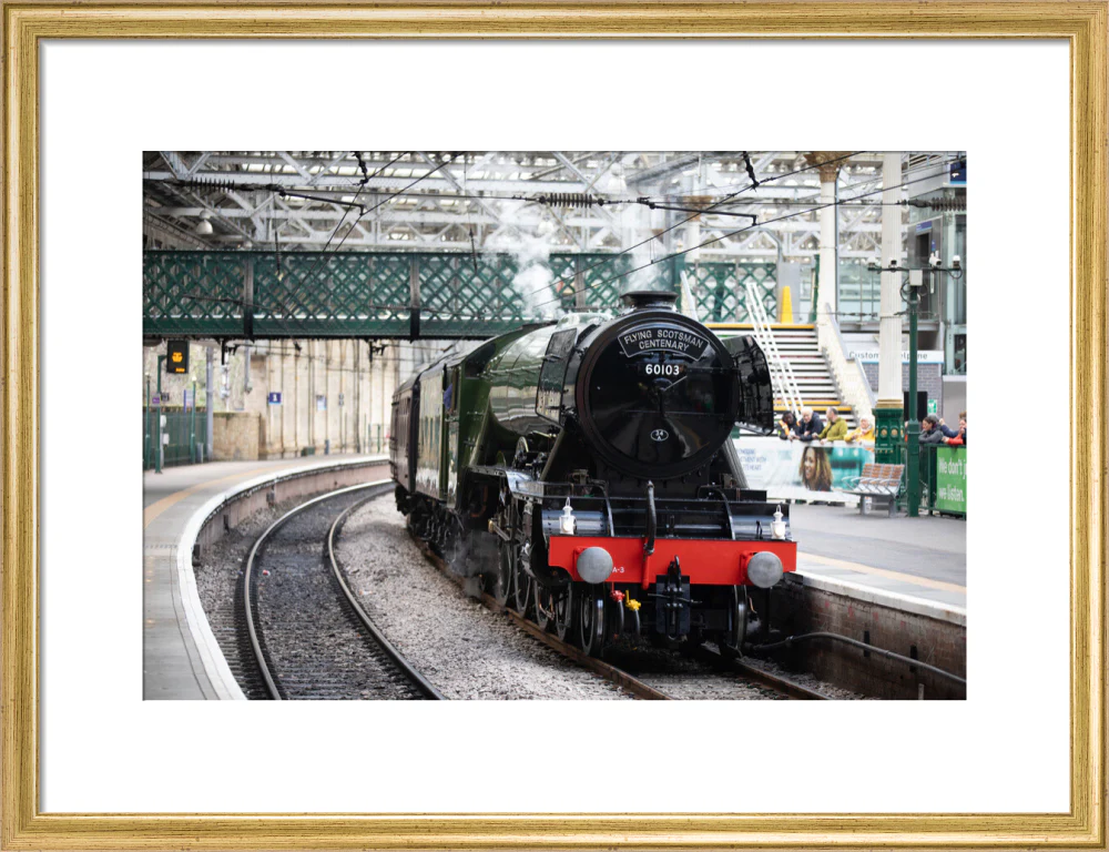 Flying Scotsman at Waverley Station, Edinburgh to celebrate the centenary. - Image 15