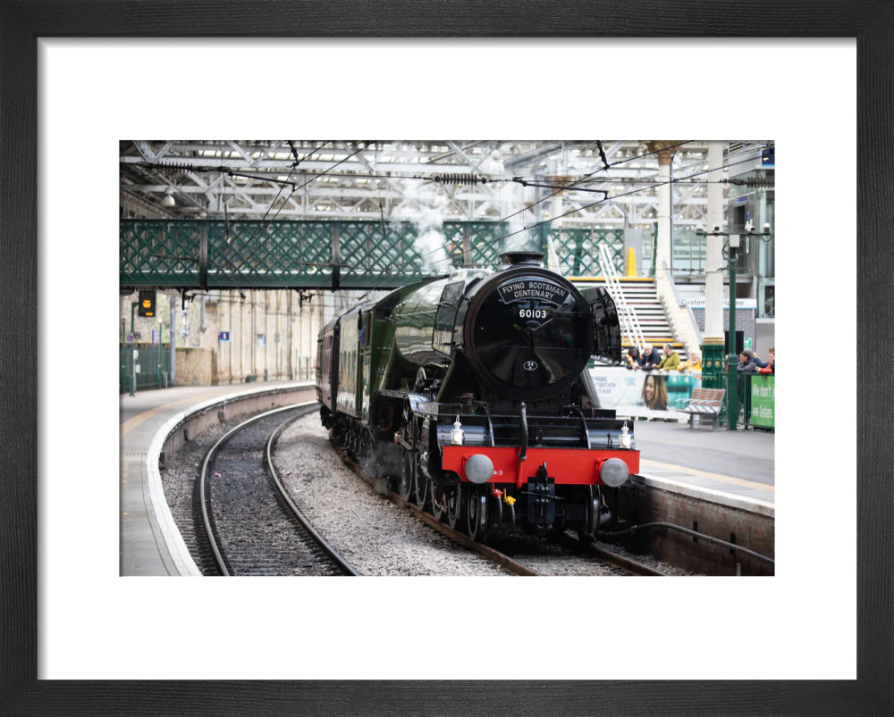Flying Scotsman at Waverley Station, Edinburgh to celebrate the centenary. - Image 3