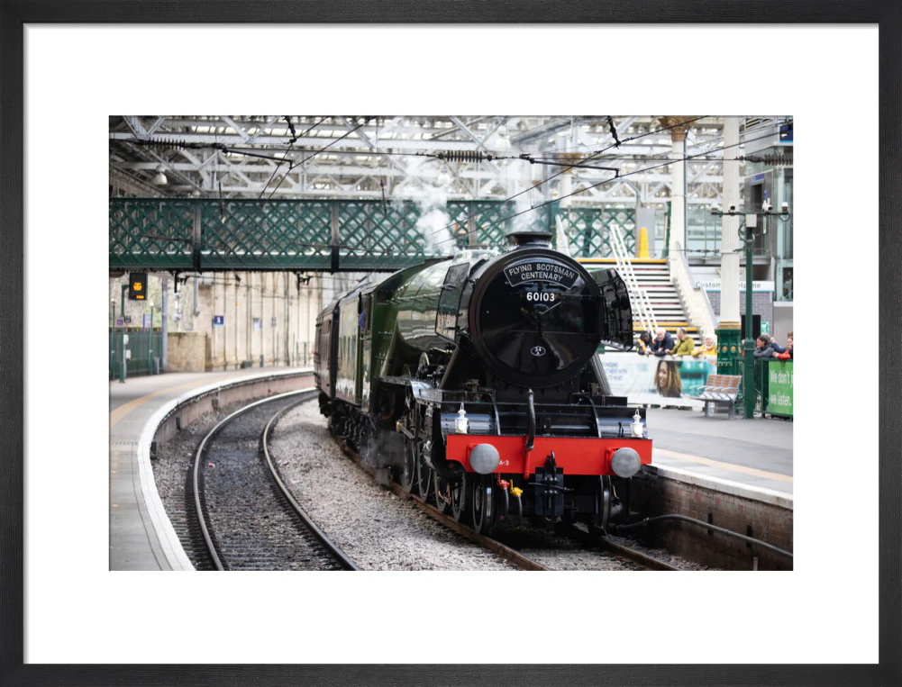 Flying Scotsman at Waverley Station, Edinburgh to celebrate the centenary. - Image 46