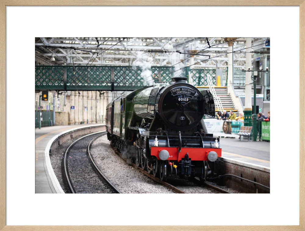 Flying Scotsman at Waverley Station, Edinburgh to celebrate the centenary. - Image 54