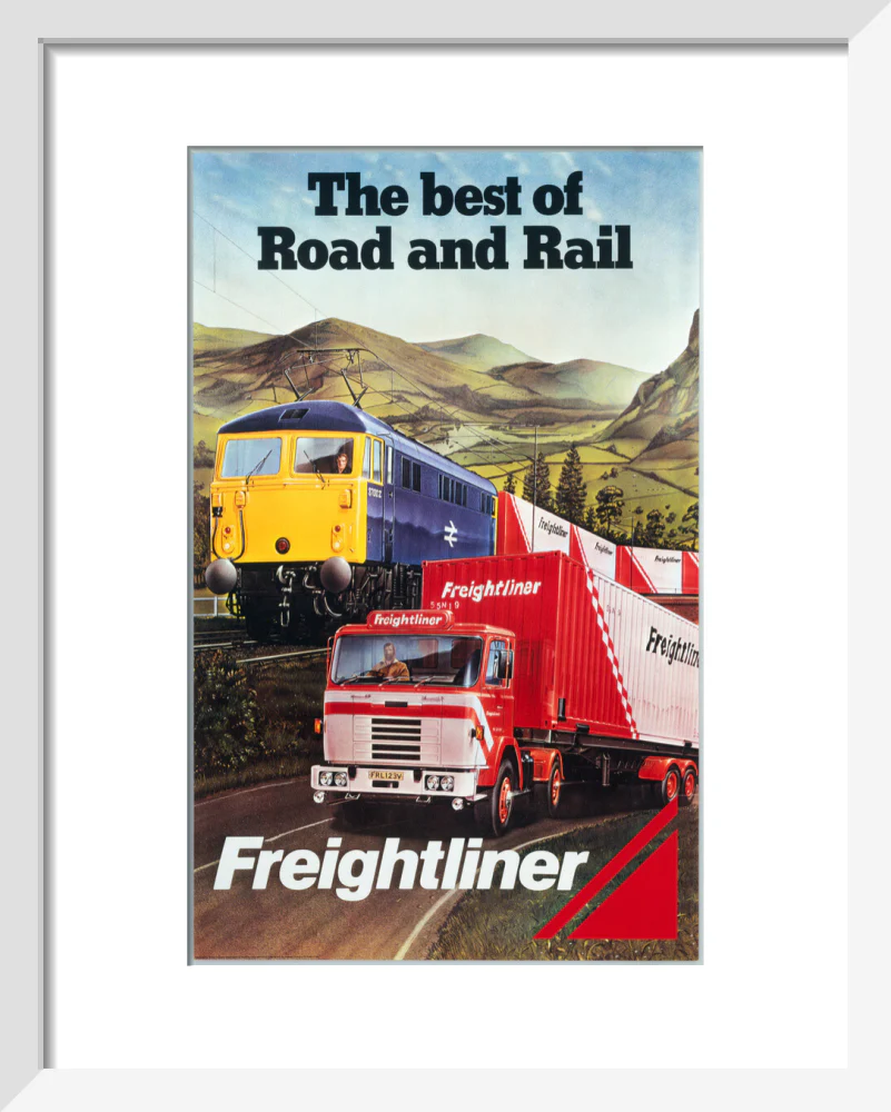 Freightliner - The Best of Road and Rail', BR poster, 1980 - Image 4