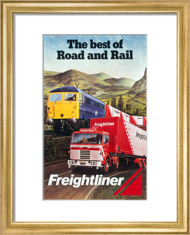 Freightliner - The Best of Road and Rail', BR poster, 1980 - Image 5