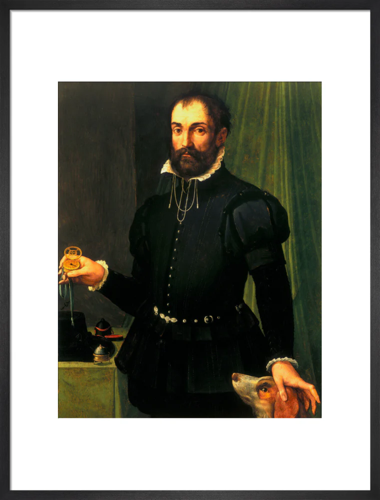 Portrait of a man holding a watch, c 1558. - Image 18