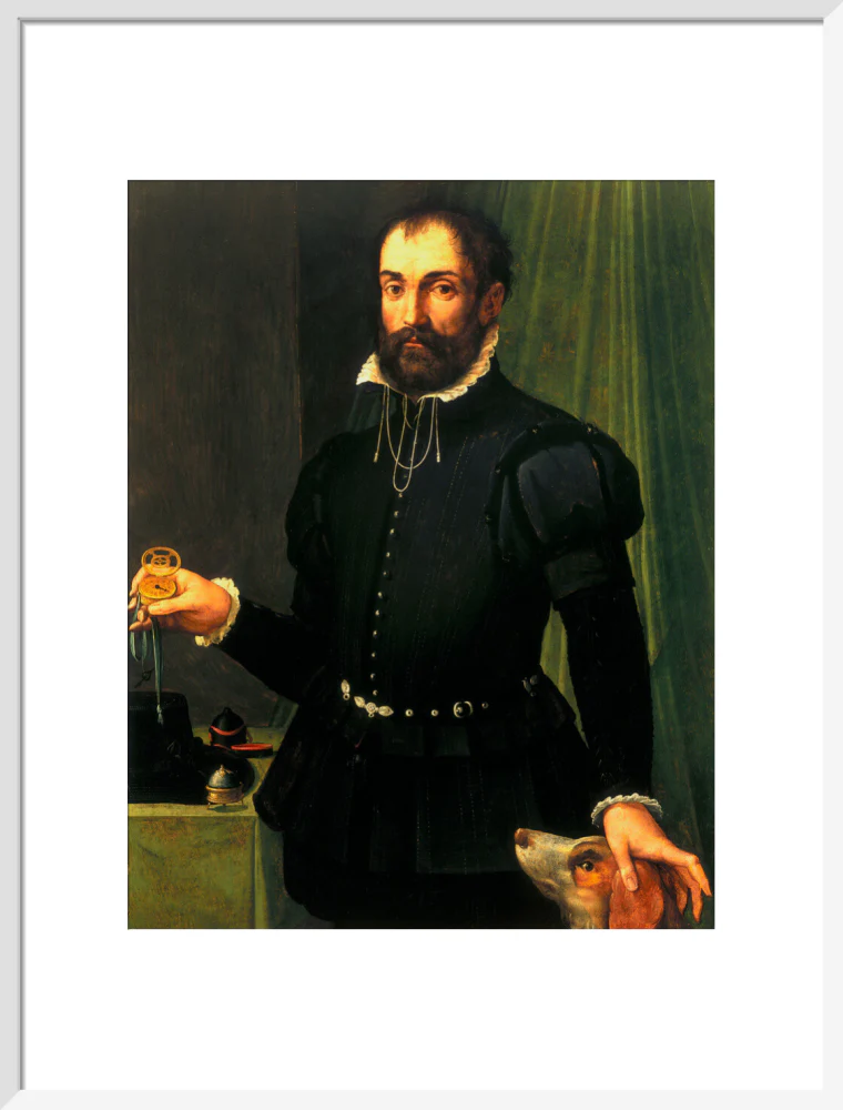 Portrait of a man holding a watch, c 1558. - Image 19