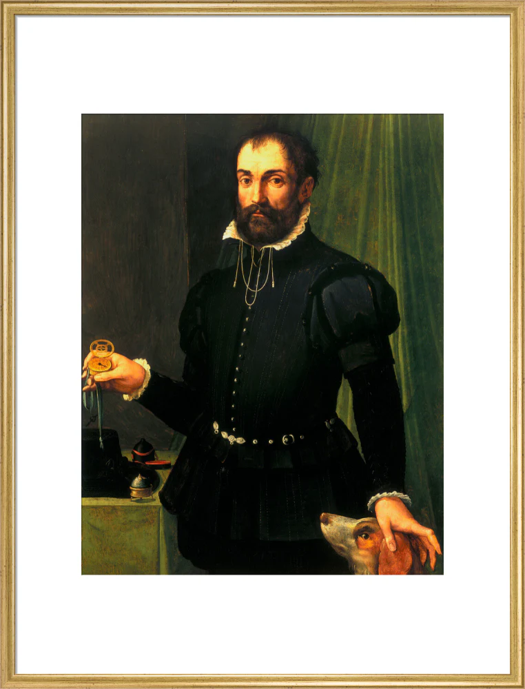 Portrait of a man holding a watch, c 1558. - Image 25