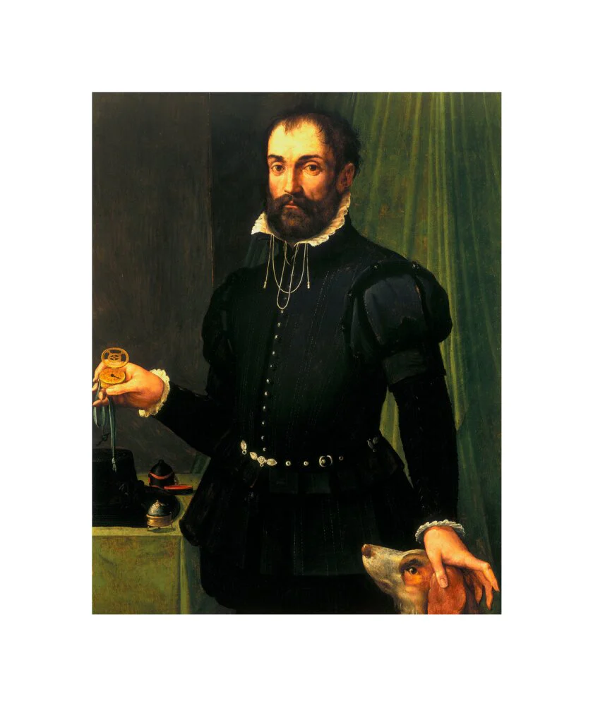 Portrait of a man holding a watch, c 1558. - Image 27