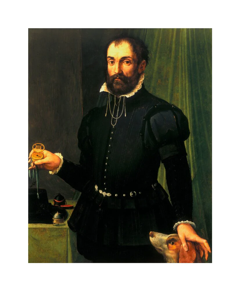 Portrait of a man holding a watch, c 1558. - Image 28