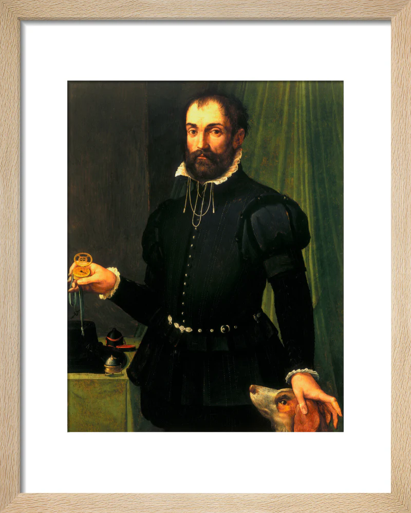 Portrait of a man holding a watch, c 1558. - Image 39