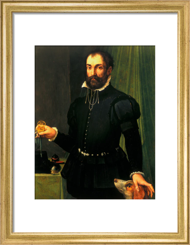 Portrait of a man holding a watch, c 1558. - Image 43