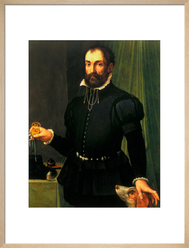 Portrait of a man holding a watch, c 1558. - Image 54