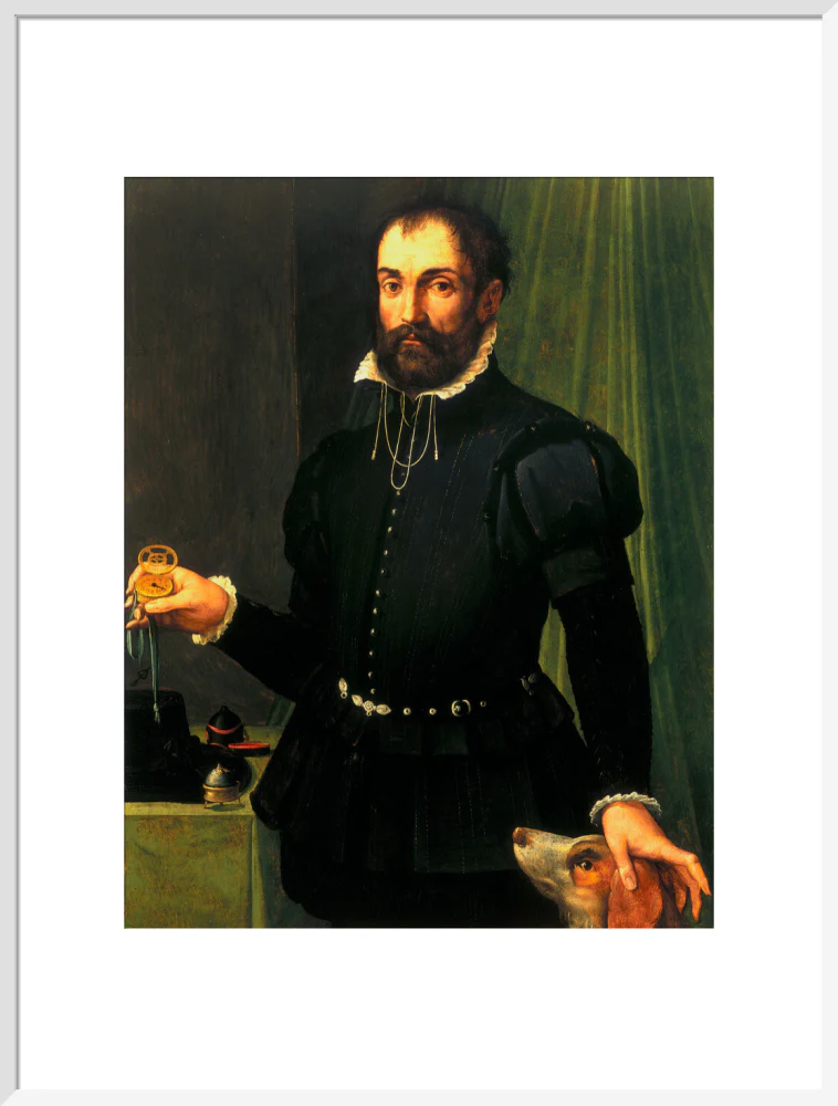 Portrait of a man holding a watch, c 1558. - Image 57