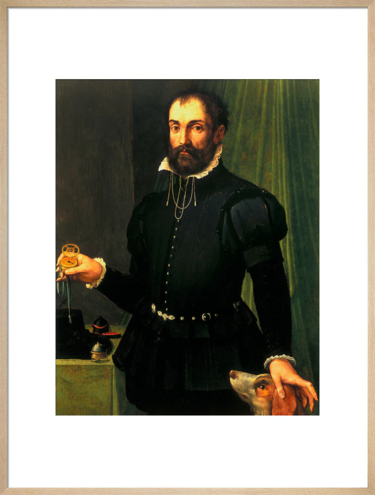 Portrait of a man holding a watch, c 1558. - Image 59