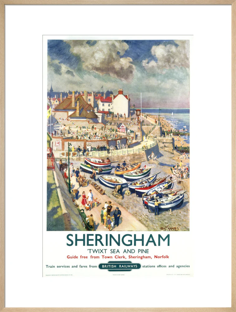 'Sheringham', BR poster, 1948-1965 - Image 26