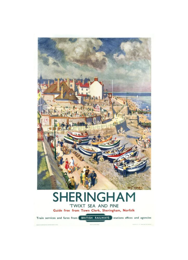 'Sheringham', BR poster, 1948-1965 - Image 27