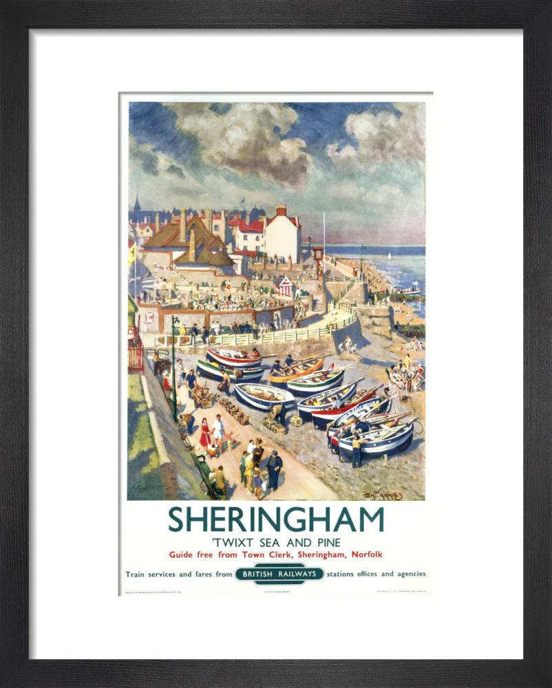 'Sheringham', BR poster, 1948-1965 - Image 3