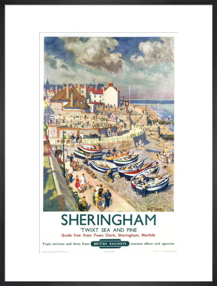 'Sheringham', BR poster, 1948-1965 - Image 56