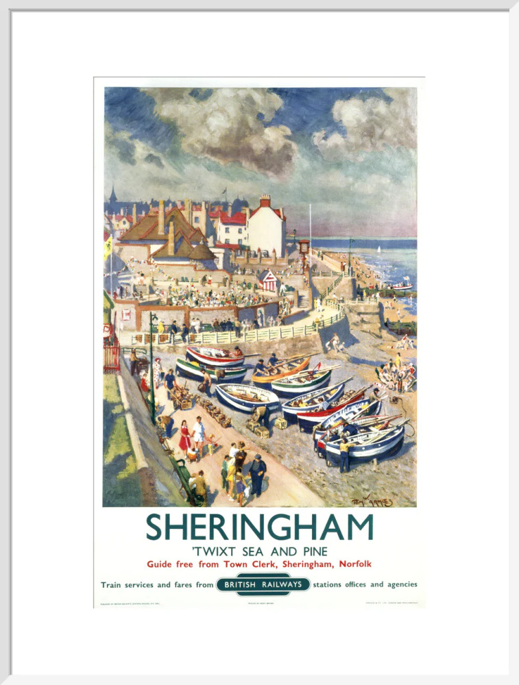 'Sheringham', BR poster, 1948-1965 - Image 57