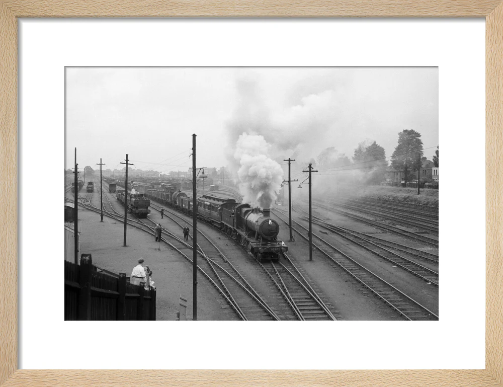 GWR 2-8-0 No 3803 leaving Acton Yard with Dynamometer Car - Image 11
