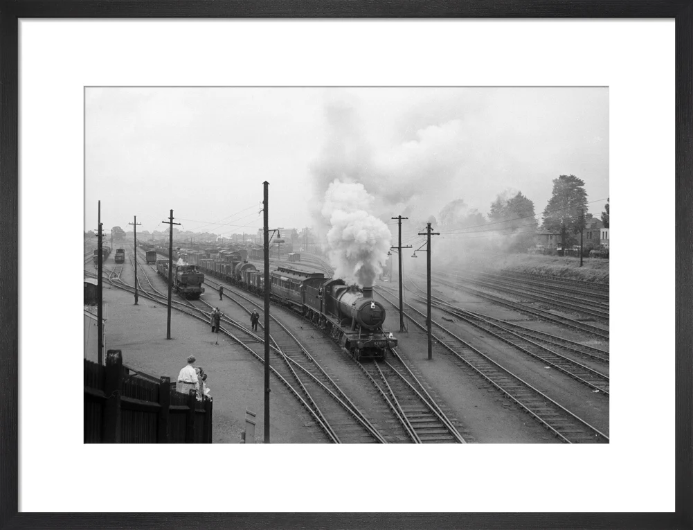 GWR 2-8-0 No 3803 leaving Acton Yard with Dynamometer Car - Image 13