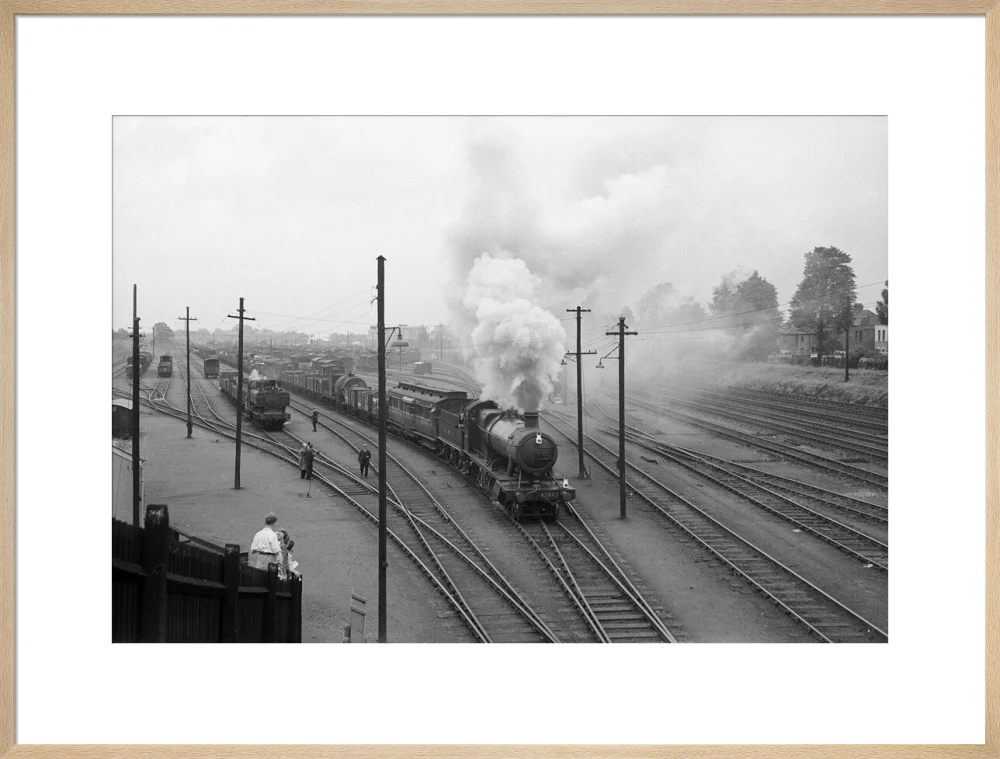 GWR 2-8-0 No 3803 leaving Acton Yard with Dynamometer Car - Image 26