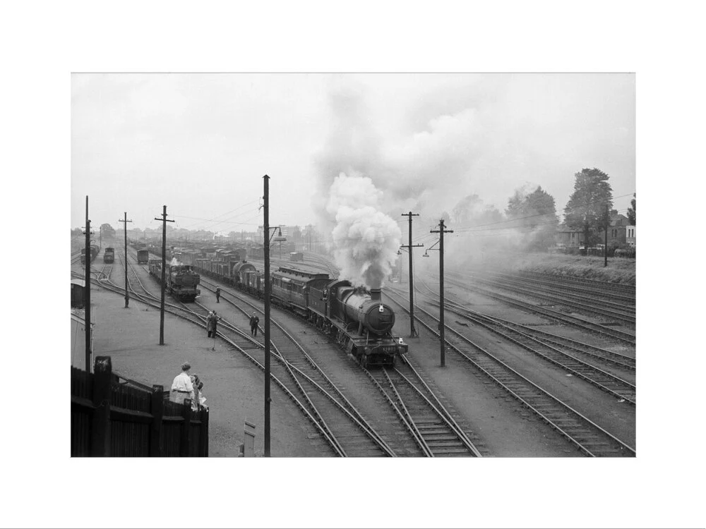 GWR 2-8-0 No 3803 leaving Acton Yard with Dynamometer Car - Image 7