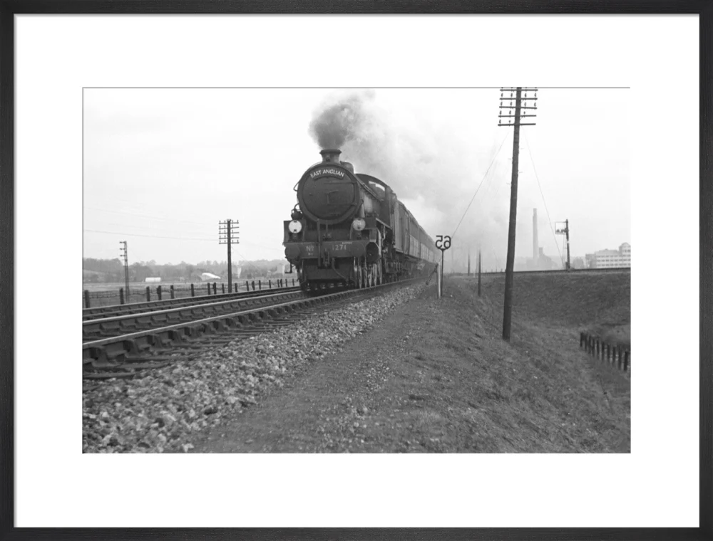 B1 No.1271 on the East Anglian express c.1940's - Image 51