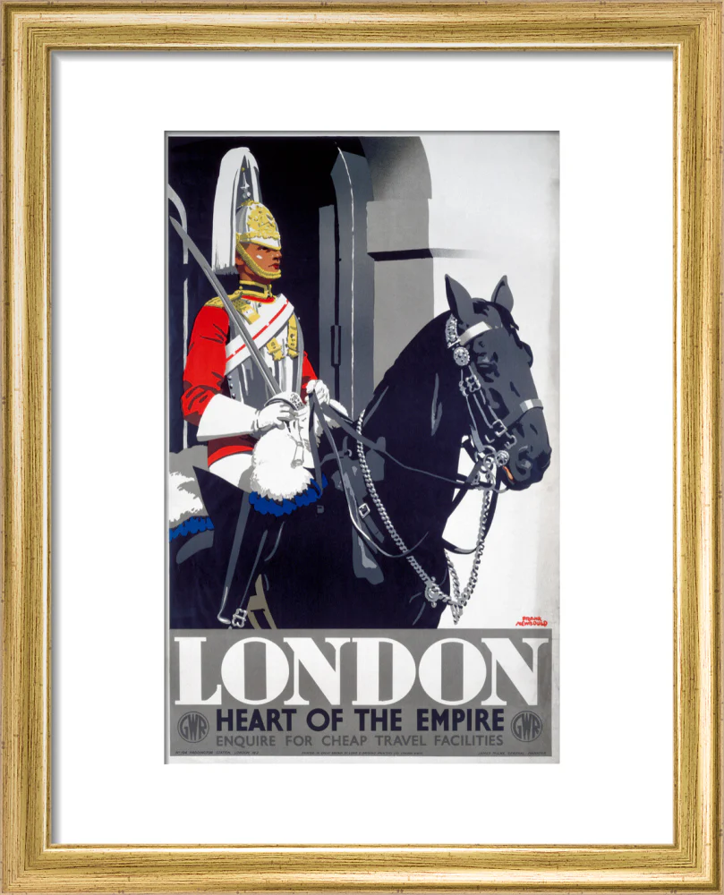 ‘London - Heart of the Empire’, GWR poster, 1939. - Image 5