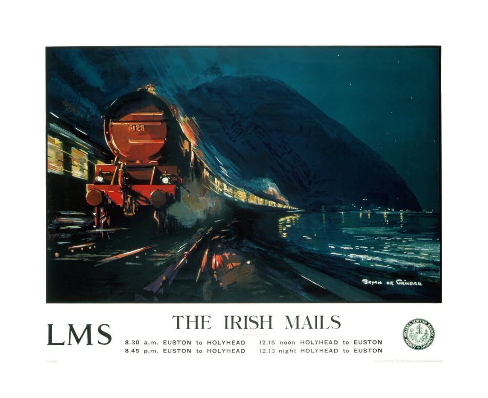 The Irish Mails', LMS poster, 1923-1947. - Image 29
