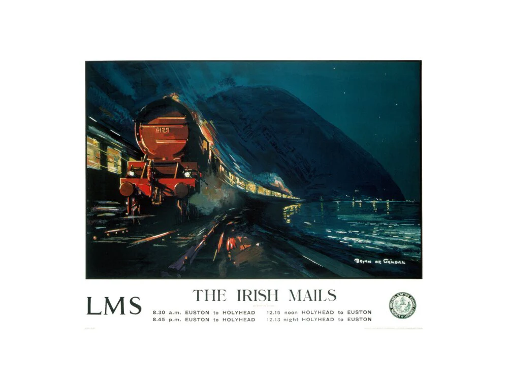 The Irish Mails', LMS poster, 1923-1947. - Image 50
