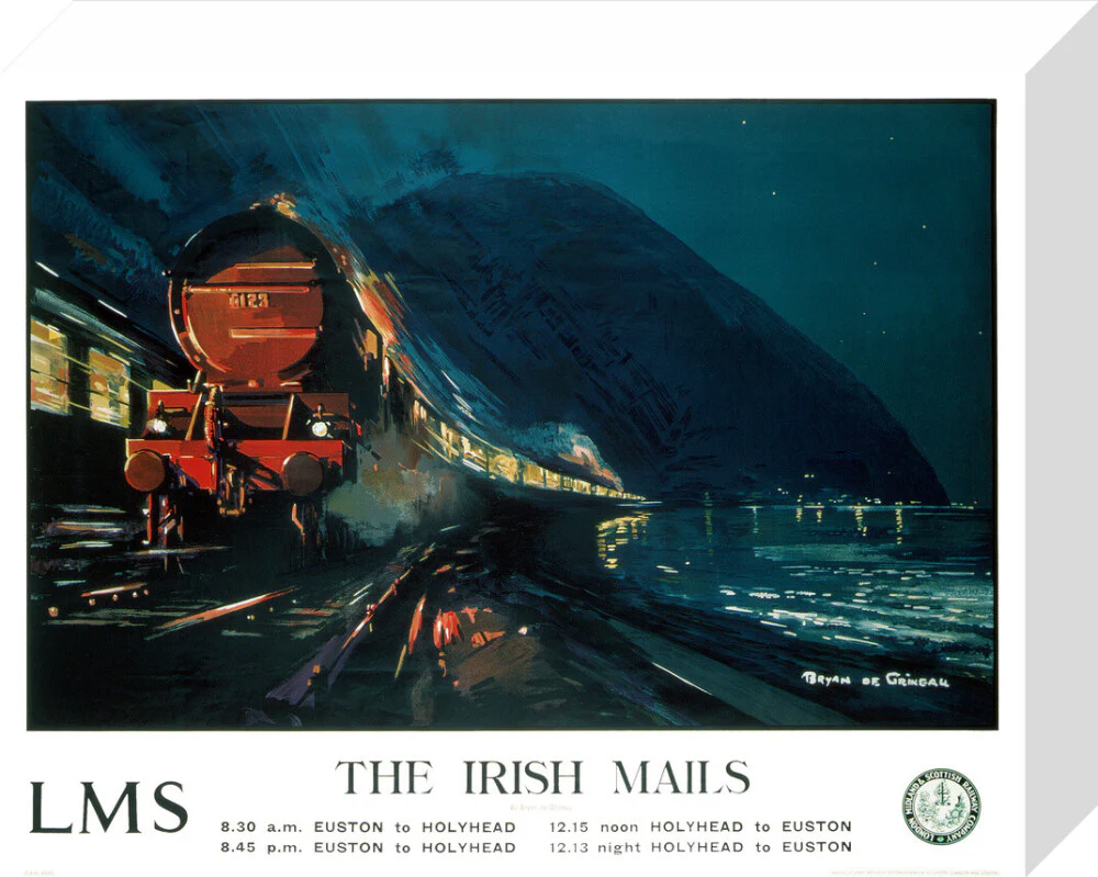 The Irish Mails', LMS poster, 1923-1947. - Image 64