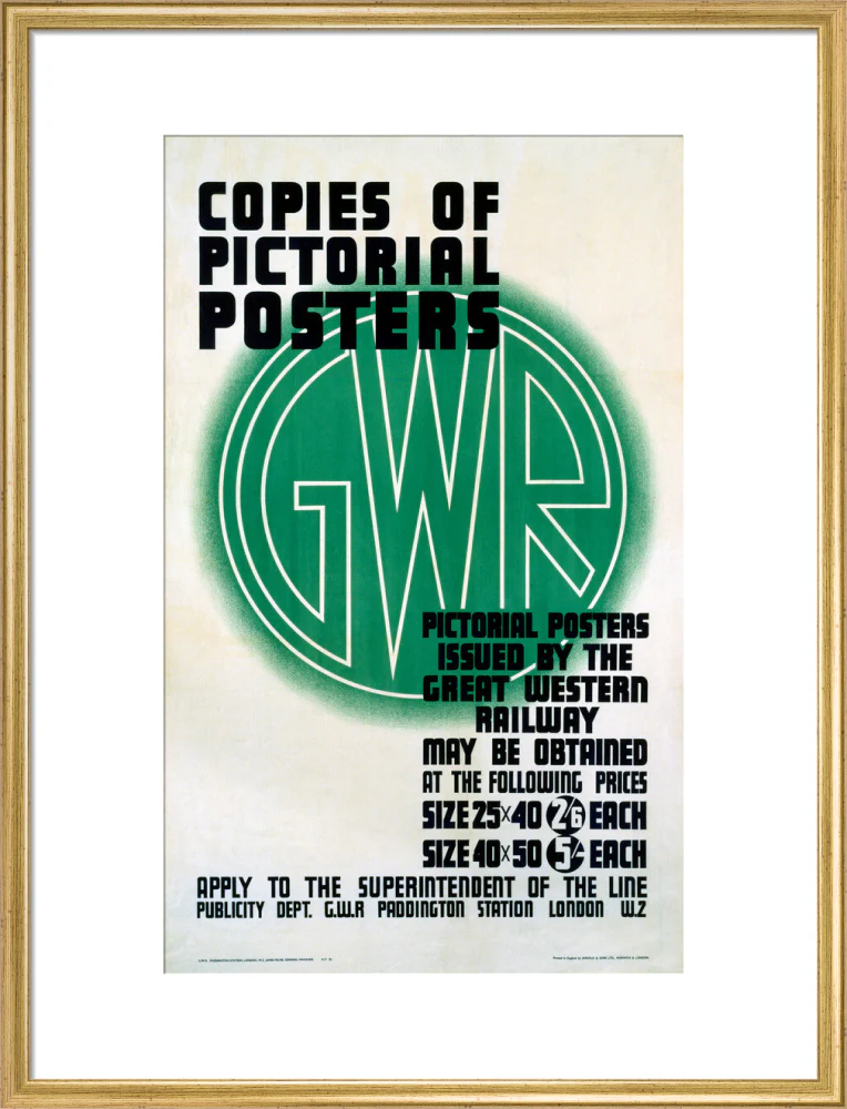 ‘Copies of Pictorial Posters’, GWR poster, 1923-1947 - Image 20
