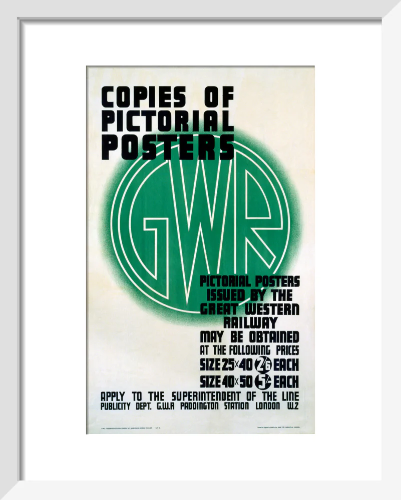 ‘Copies of Pictorial Posters’, GWR poster, 1923-1947 - Image 37