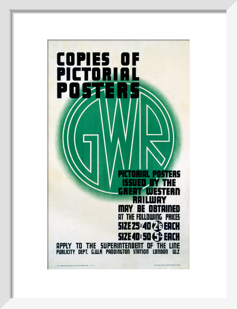 ‘Copies of Pictorial Posters’, GWR poster, 1923-1947 - Image 42