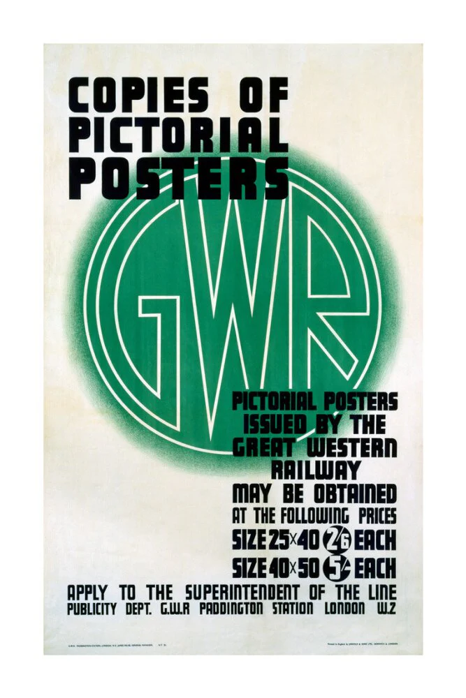 ‘Copies of Pictorial Posters’, GWR poster, 1923-1947 - Image 63