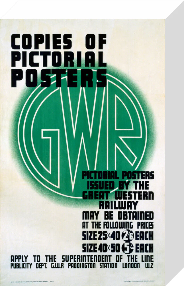 ‘Copies of Pictorial Posters’, GWR poster, 1923-1947 - Image 64