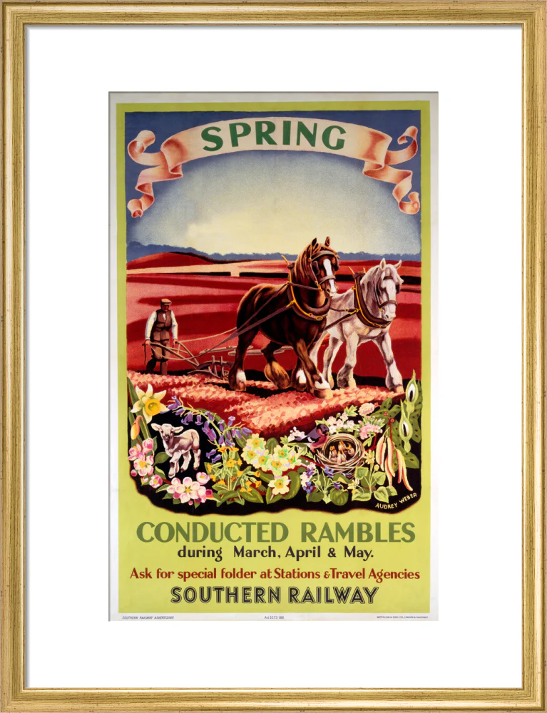 ‘Spring’, SR poster, 1936. - Image 15
