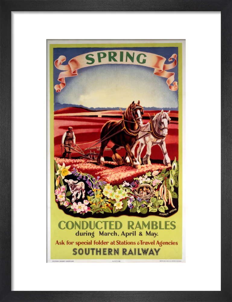 ‘Spring’, SR poster, 1936. - Image 41
