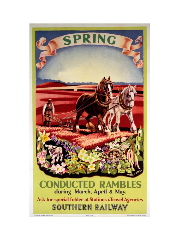 ‘Spring’, SR poster, 1936. - Image 55