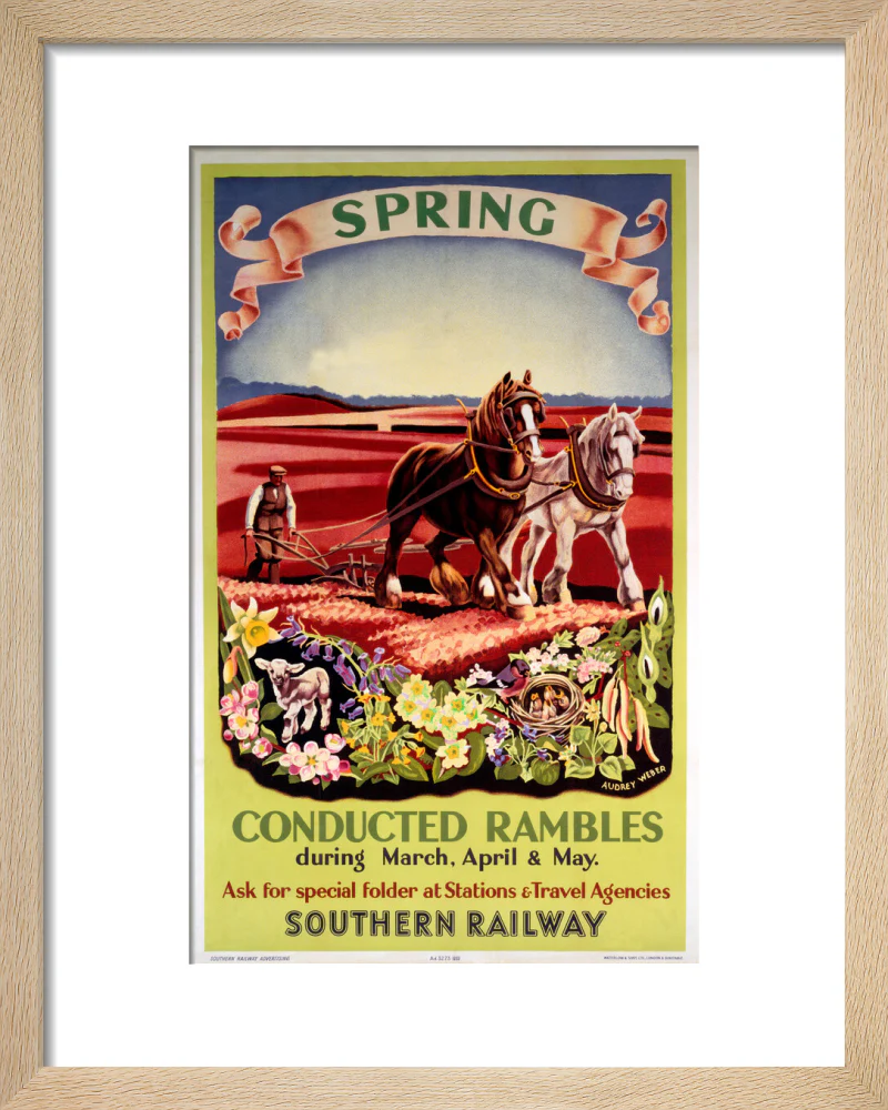 ‘Spring’, SR poster, 1936. - Image 6