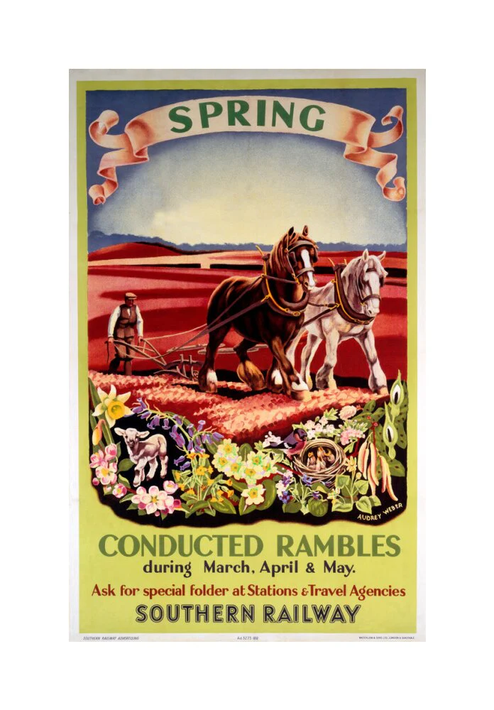 ‘Spring’, SR poster, 1936. - Image 61